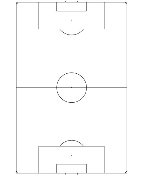 football pitch template printable